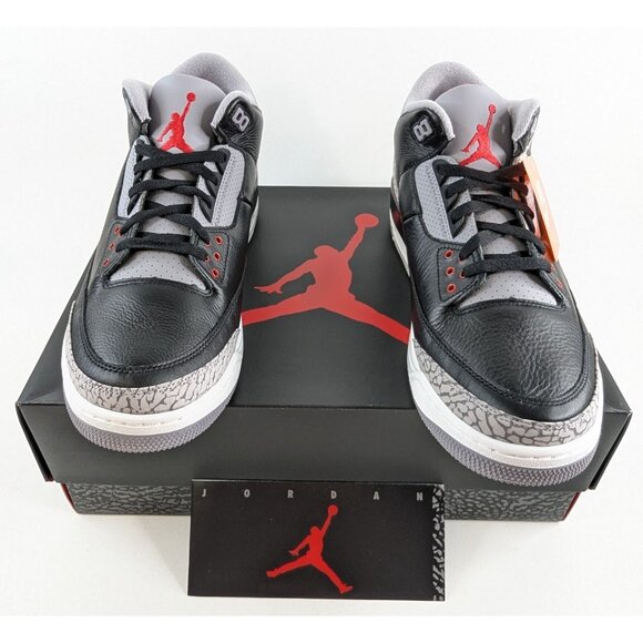 Air Jordan 3 Retro OG Black Cement 2024 – Men’s Size 13 DN3707-010 - NIB